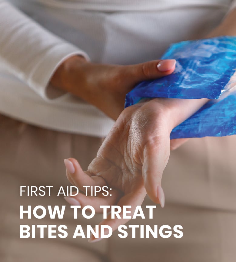 First Aid Tips: How to Treat Bites and Stings